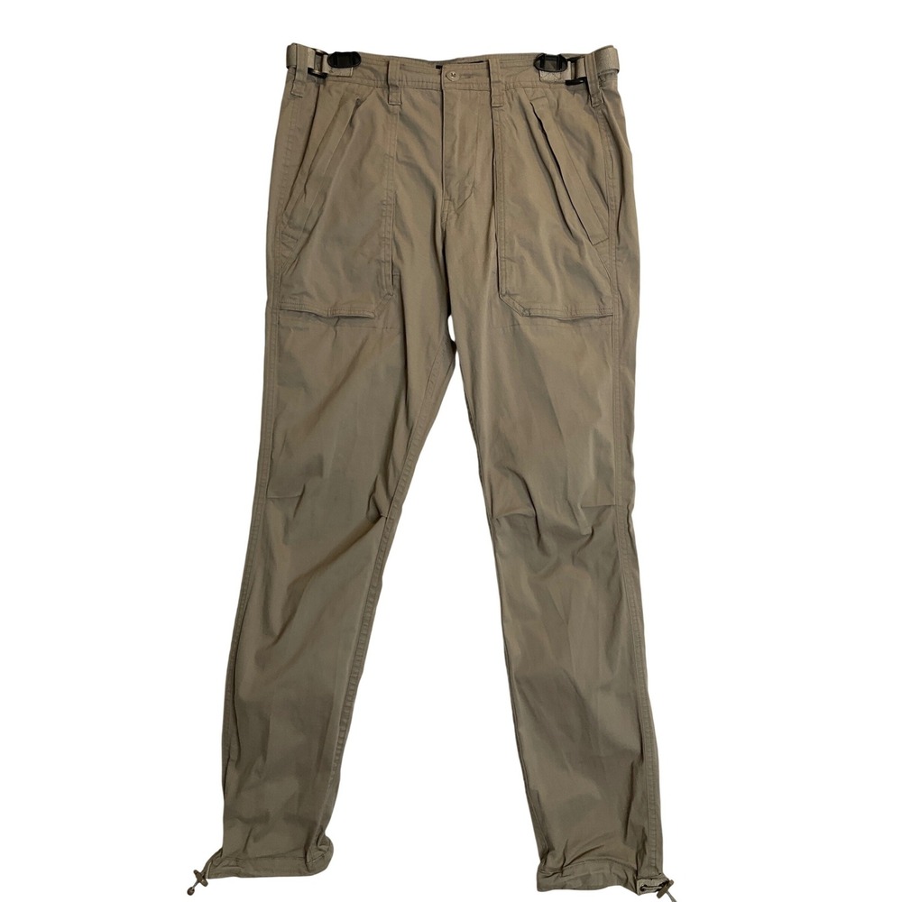 Vintage Abercrombie & Fitch Slim Straight Jogger Pants Utility Cargo Cinched Hem